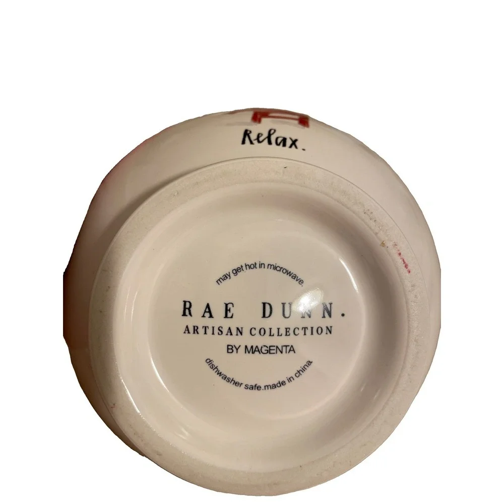 Rae Dunn By Magenta Bowls Relax Rest
